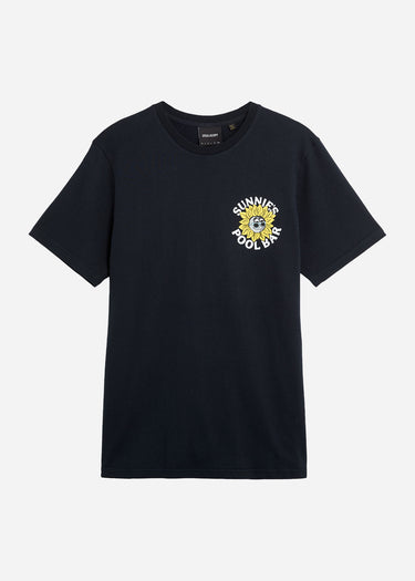Lyle & Scott T-shirts Sunnies pool bar graphic t-shirt - dark navy