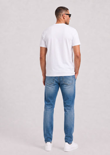 Lyle & Scott T-shirts Check eagle t-shirt - white