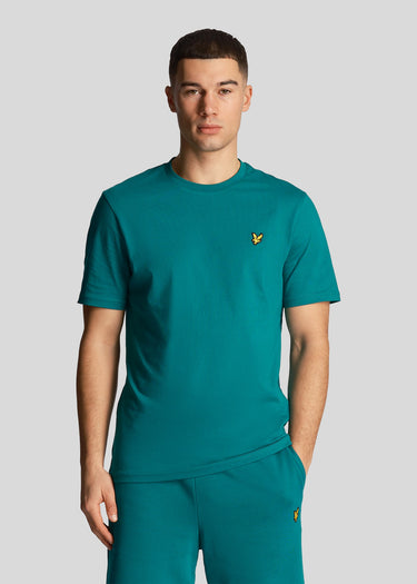 Lyle & Scott T-shirts  Plain t-shirt - court green 