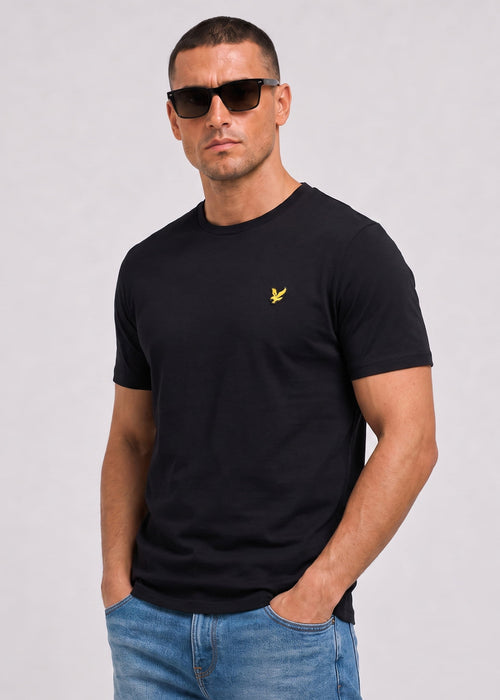 Plain t-shirt - jet black