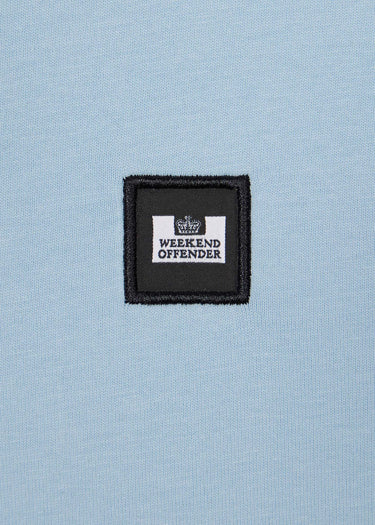 Weekend Offender T-shirts  Diaz - winter sky blue house check 