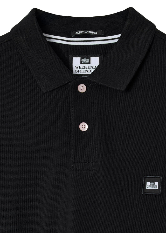 Weekend Offender Polo's Heathcote - black