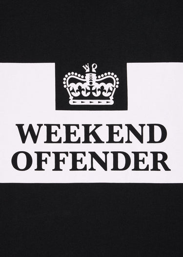 Weekend Offender T-shirts Prison - black