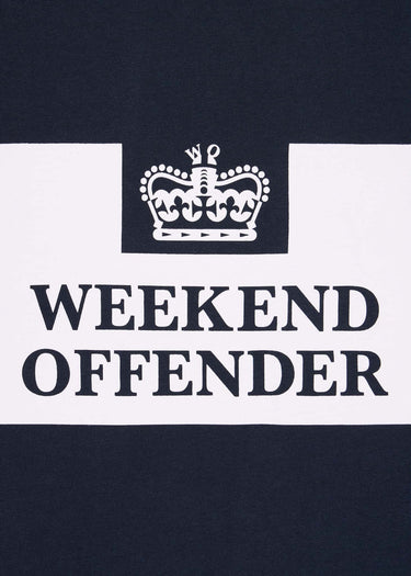 Weekend Offender T-shirts Prison classic - navy