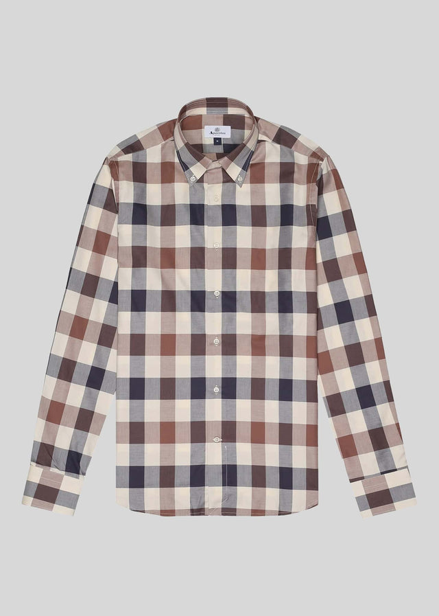 Aquascutum Overhemden Macro iconic shirt - club check