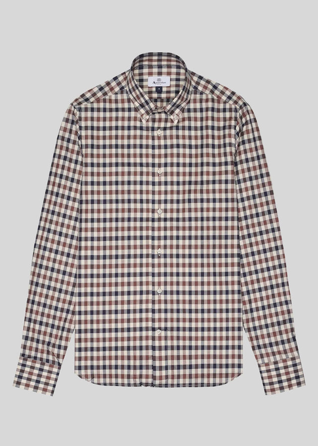 Aquascutum Overhemden Iconic shirt - club check