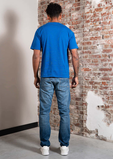 Aquascutum T-shirts Rubber patch t-shirt - royal