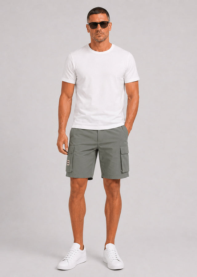 Aquascutum Korte Broeken Shell sp short - salvia