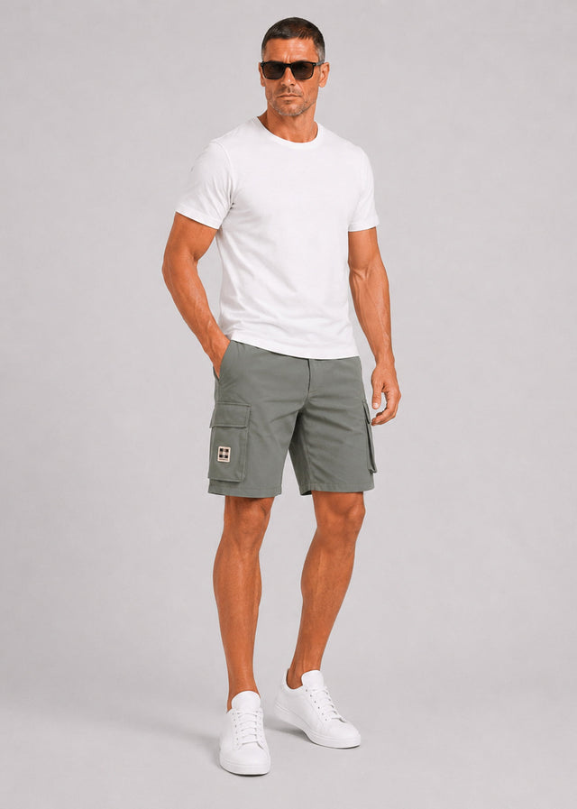 Aquascutum Korte Broeken Shell sp short - salvia