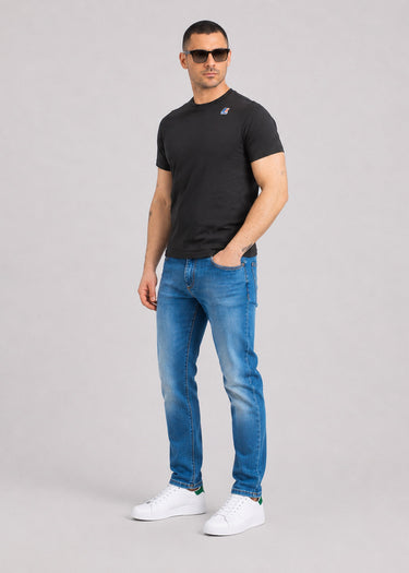 K Way T-shirts Leonide - black pure