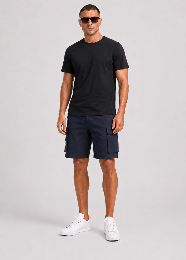 Aquascutum Korte Broeken Shell sp short - navy