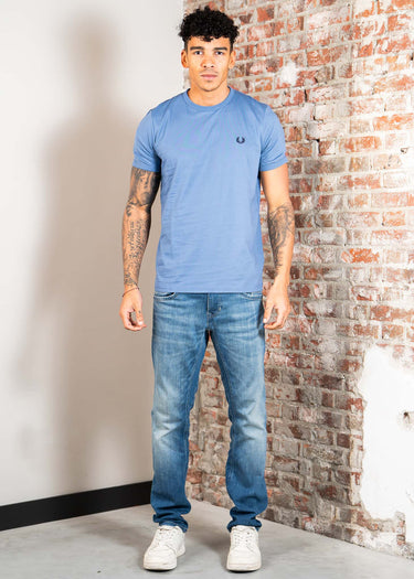 Fred Perry T-shirts Ringer t-shirt - ace blue