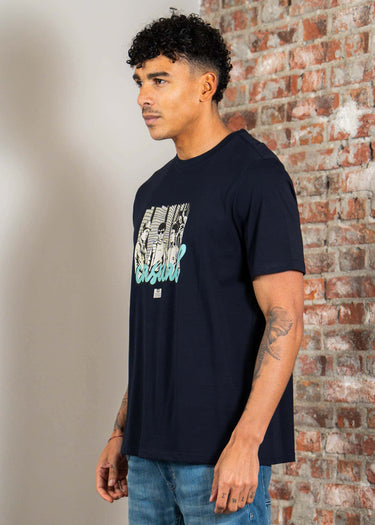 Weekend Offender T-shirts Terrace - navy
