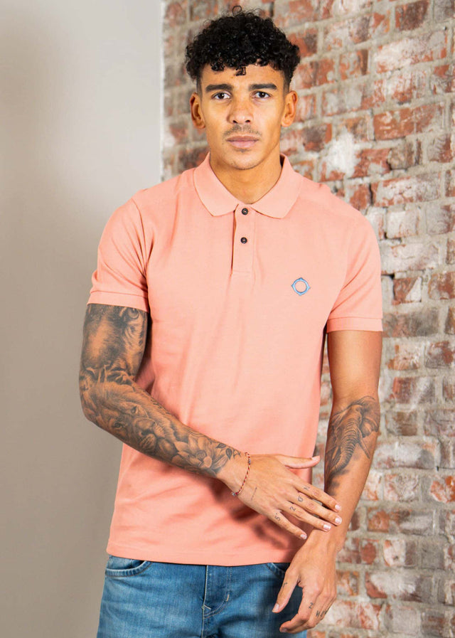 MA.Strum Polo's Mastrum pique polo - canyon clay