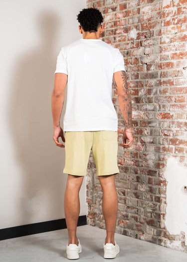 Lyle & Scott Korte Broeken Plain sweat short - herb green