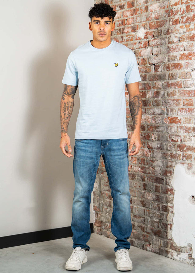 Lyle & Scott T-shirts Plain t-shirt - blue ice