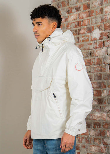 Napapijri Jassen Lightweight Packable Rainforest Overhead rf next Jacket - white whisper