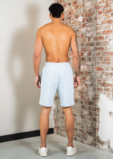 Lyle & Scott Korte Broeken Plain sweat short - opal blue