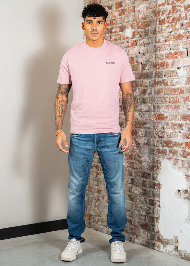 Napapijri T-shirts S small box ss - zephyr