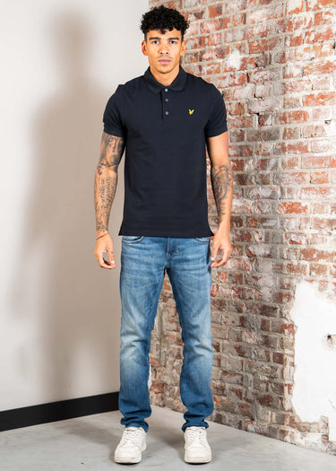 Lyle & Scott Polo's Plain polo shirt - dark navy