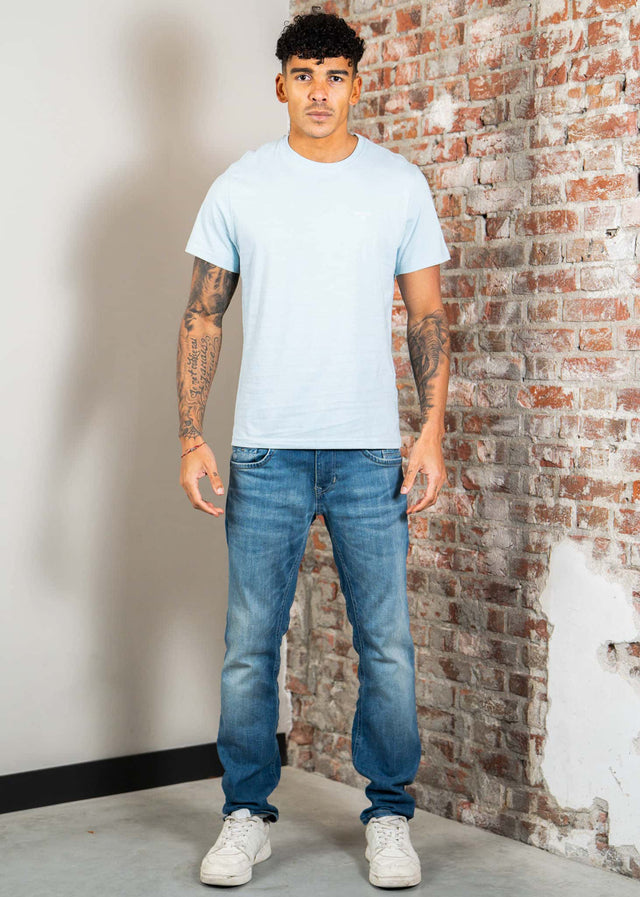Barbour T-shirts Barbour essential sports t-shirt - pale sky