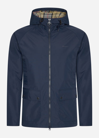 Barbour Jassen  Hooded domus jacket - navy dress 
