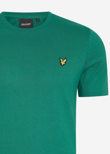 Lyle & Scott T-shirts  Plain t-shirt - court green 