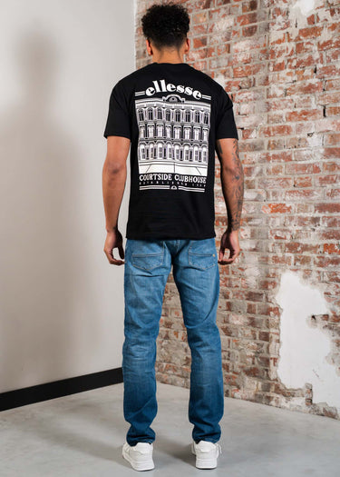 Ellesse T-shirts Courtside club tee - black