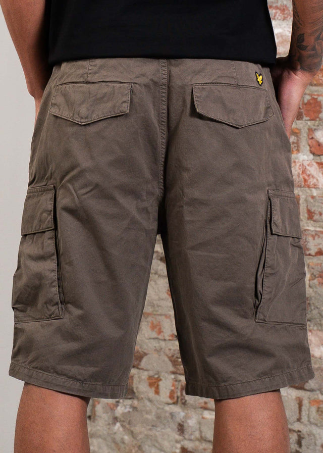 Lyle & Scott Korte Broeken Cargo short - khaki ash