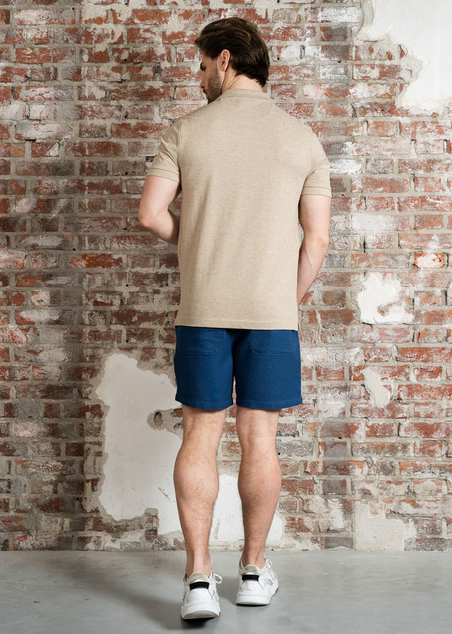 Farah Polo's Blanes ss polo - haxelnut marl