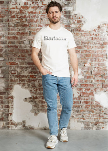 Barbour T-shirts Barbour kilnwick t-shirt - antique white