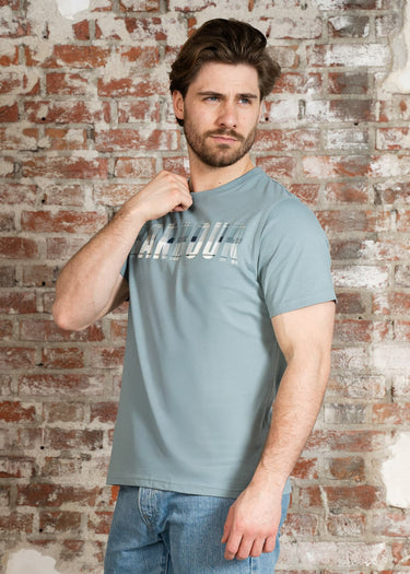 Barbour T-shirts Barbour thurford t-shirt - lead