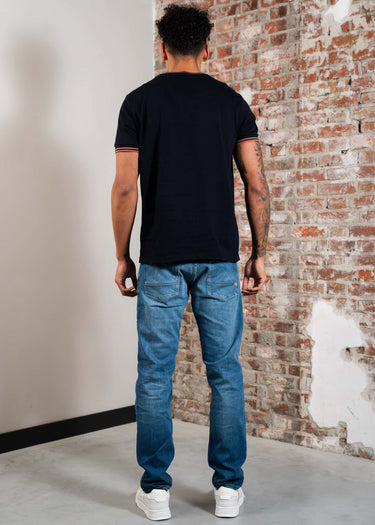 Fred Perry T-shirts Twin tipped t-shirt - navy cinnamon