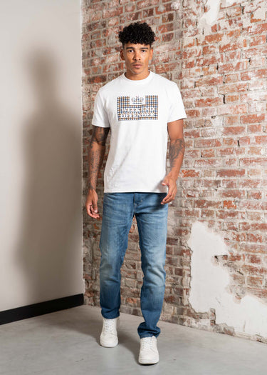 Weekend Offender T-shirts Shevchenko - white mid house check