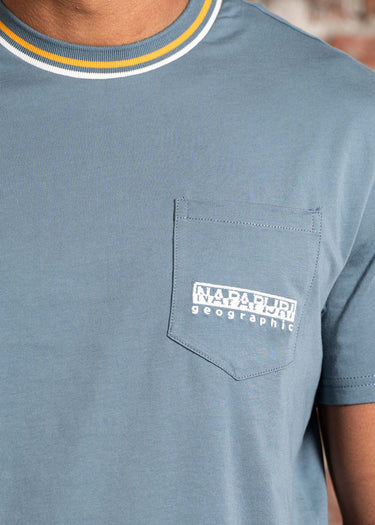 Napapijri T-shirts S murlo - stormy weat