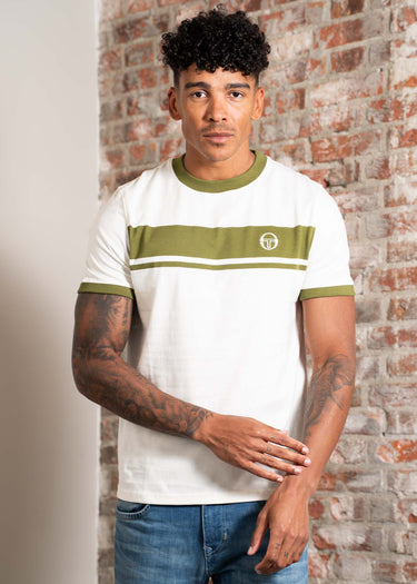 Sergio Tacchini T-shirts Master tee - gardenia sphagnum
