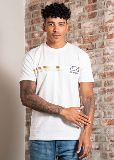 Ellesse T-shirts Lental tee - white