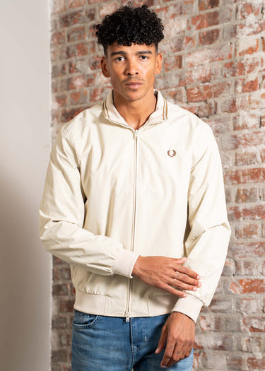 Fred Perry Jassen The brentham jacket - oatmeal shaded stone