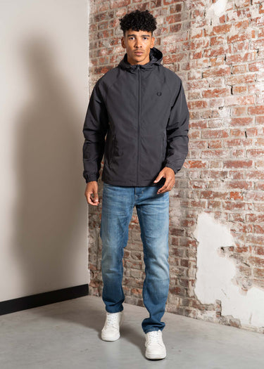 Fred Perry Jassen Hooded shell jacket - anchor grey