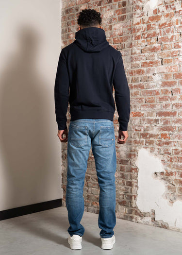 Armani Exchange Vesten Stretch fabric zip-up sweatshirt - blue