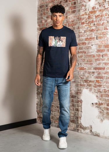 Weekend Offender T-shirts Number 5 - navy