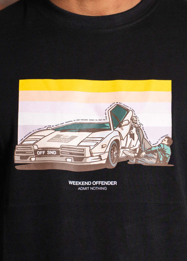 Weekend Offender T-shirts Quaaludes - black