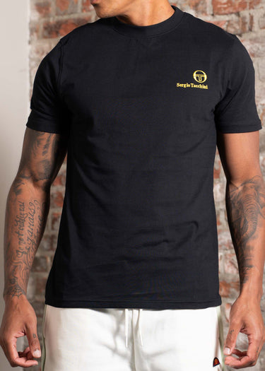 Sergio Tacchini T-shirts Felton tee - black gold
