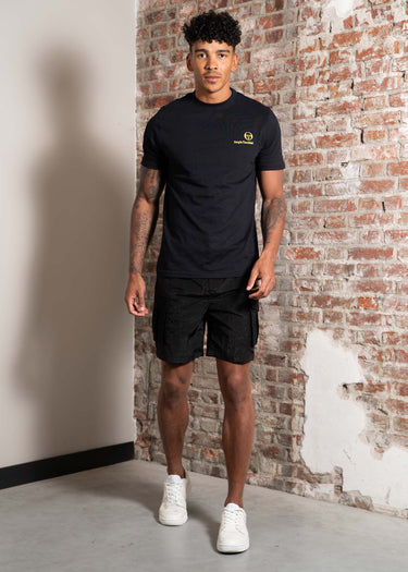 Sergio Tacchini Korte Broeken Santino short - black