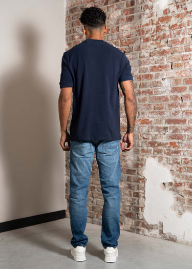 Ben Sherman T-shirts Tipped pique tee - dark navy