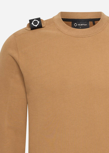 MA.Strum Truien  Core crew sweatshirt - desert clay 