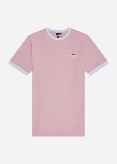 Ellesse T-shirts  Meduno tee - light pink white 