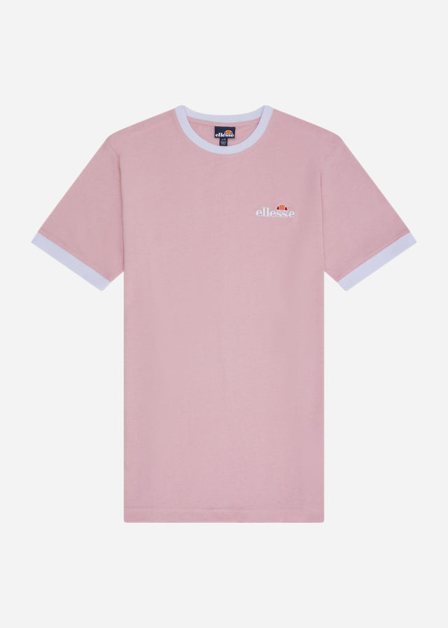 Ellesse T-shirts  Meduno tee - light pink white 