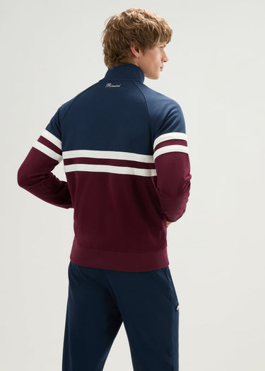 Ellesse Vesten Rimini track jacket - burgundy navy