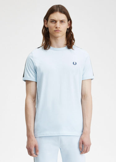 Fred Perry T-shirts  Contrast tape ringer t-shirt - lightice wrmgrey 